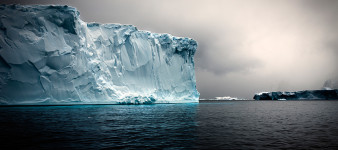 Tabular Iceberg, Detail, Antaractic Sound (A)