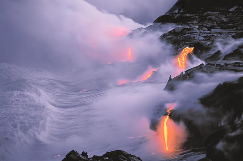 Neill_William_Lava-flow-entering-the-sea-at-twilight-Hawaii-Volcanoes-National-Park-Hawaii-1994_Landscapes_2012.jpg