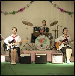 Music Band, Pyongyang School, N. Korea