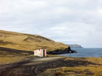 Shipwreck Hut, Haimaey, Iceland