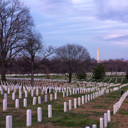 Arlington National Cemetery and Washington Monument