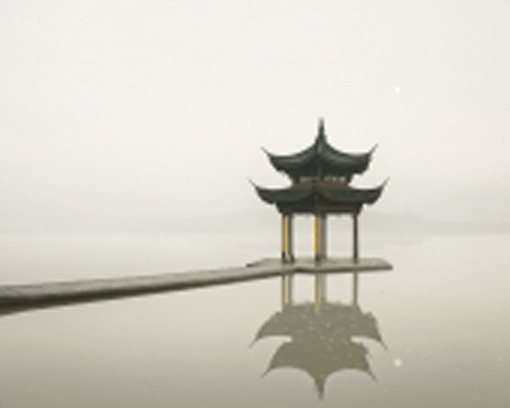 Pagoda, West Lake, Hangzhou, China