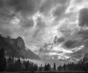 Clearing Storm & Mist, Sentinel Rock, Yosemite