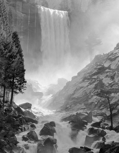 Vernal Falls, Spring, Yosemite
