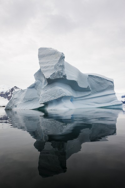 Iceberg Near Cuverville Island, Antarctica