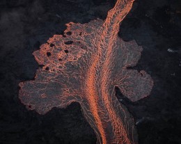Lava River 4, Eruption