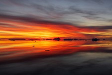 That Solstice Sunrise, Weddell Sea, Antarctica