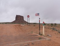 Roadside: Frayed at Monument Valley