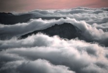 Fog Over Bishop Peak