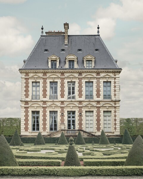 Chateau in Garden, France