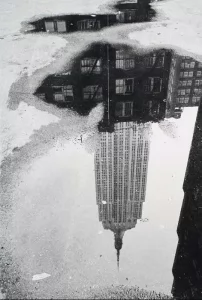 Puddle, Empire Stare Building, NY