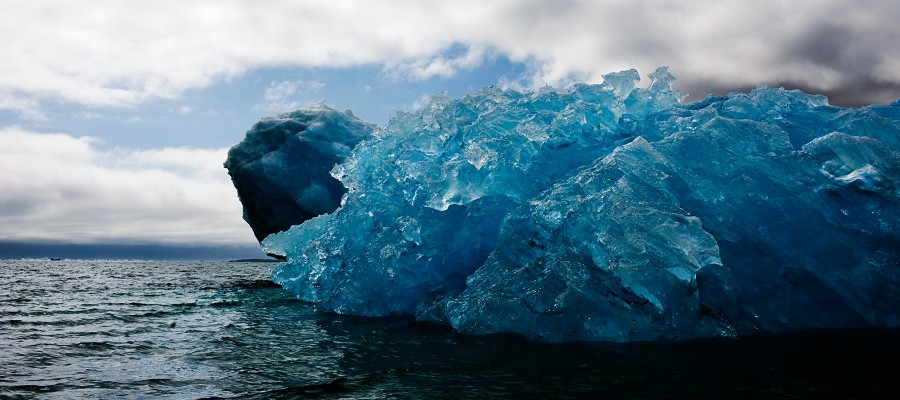 Overturned Iceberg, Qassiarsuq, S. Greenland (A)