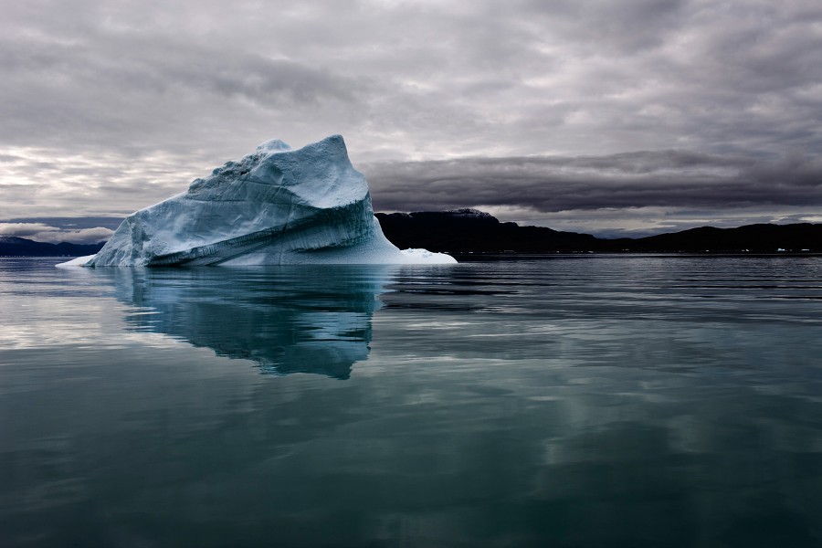 Iceberg in Green Water, Qassiarssuq, Greenland