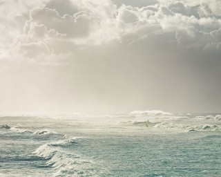 Lone Windsurfer, Hookipa Beach, Hawaii