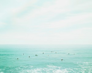 Surfers, Oahu, Hawaii