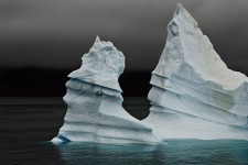 Grand Pinnacle Iceberg, Detail, East Greenland