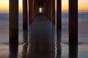 Twilight at Scripps Pier, La Jolla