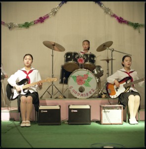 Music Band, Pyongyang School, N. Korea