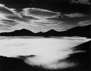 Sunrise & Cloud Cover, Rocky Mountains
