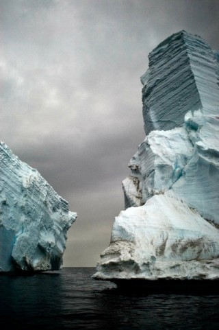 Stranded Iceberg Detail, Cape Bird
