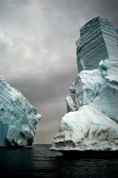 Stranded Iceberg Detail, Cape Bird (A)