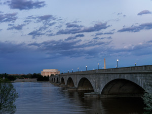 Memorial Bridge at Sunset