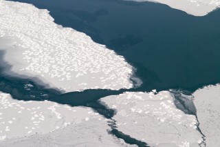 Lake Ice Patterns, Lake Ontario near Pultneyville,NY