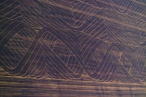 Woven Plowing Pattern, Potter, NY