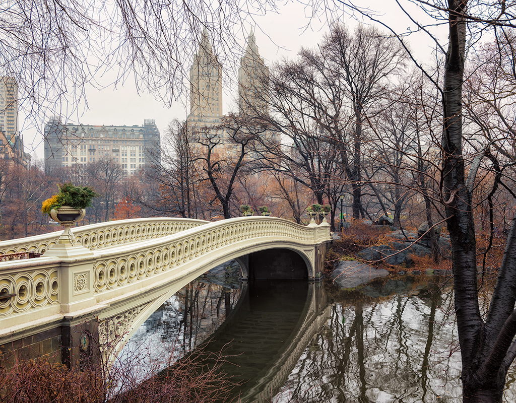 Bow Bridge, Central Park, NYC by Timothy Hyde - Susan Spiritus Gallery