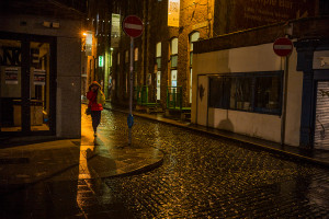 Rainy Night in Temple Bar, Dublin