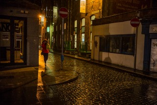Rainy Night in Temple Bar, Dublin