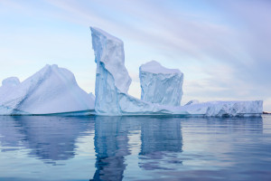 Iceberg Towers at Dawn, Pleneau Bay