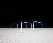 Goalposts II, Copacabana Beach, Rio de Janeiro, Brazil