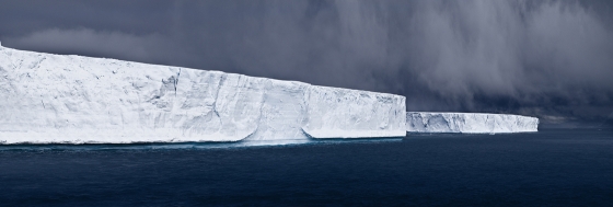 Tabulars in Hope Bay, Antarctica