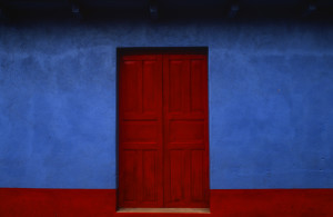 Azul y Rojo, San Juan Ostuncalco, Guatemala