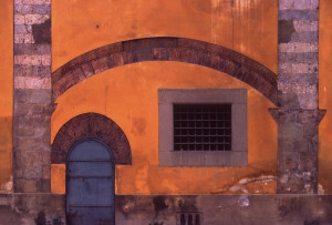 Yellow Wall, Pisa, Italy