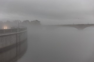 Memorial Bridge and Fog