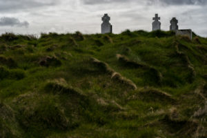 Churchyard on Atlantic Ocean, Connemara