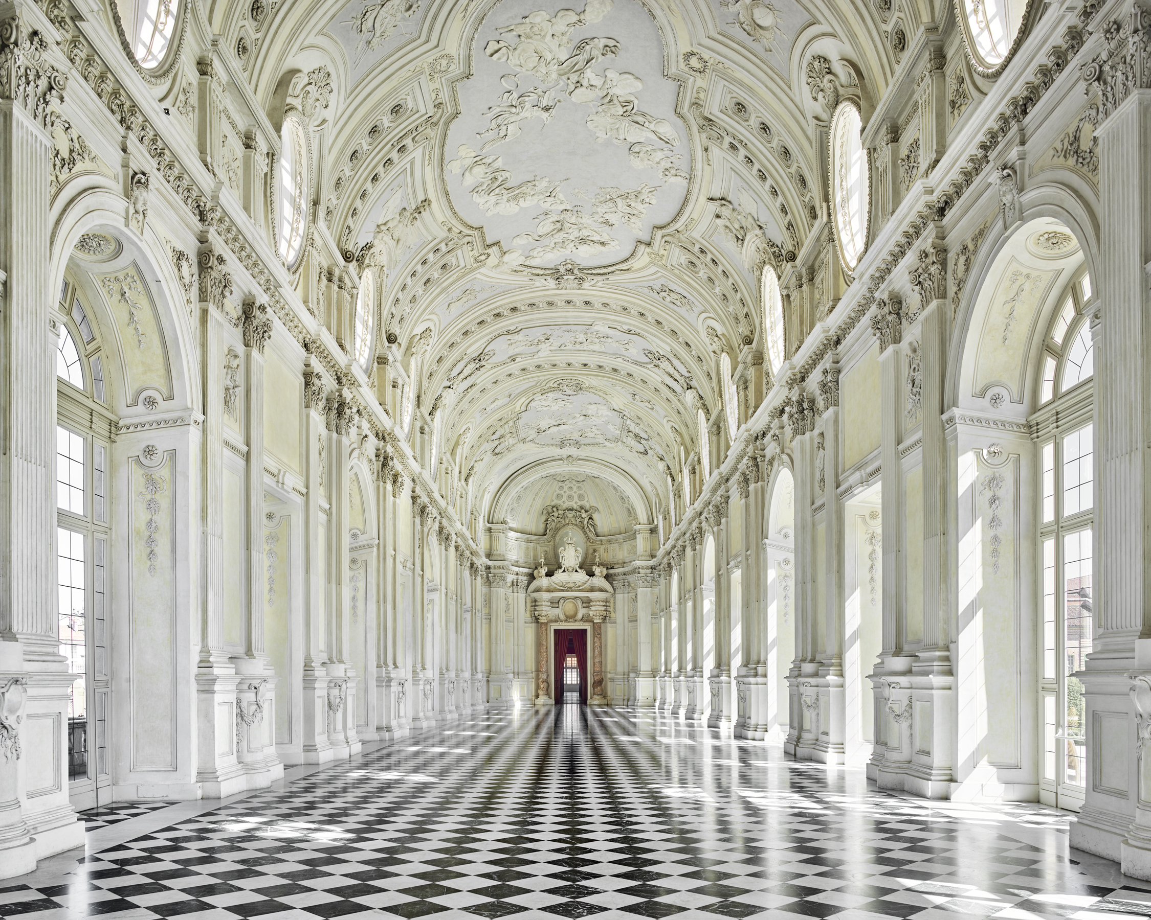 The inside of the Palace of Venaria (Italian: Reggia di Venaria