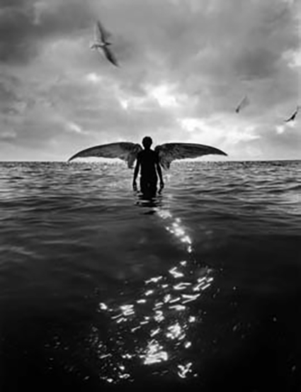 Untitled, Man With Angel Wings