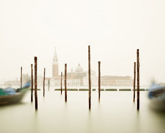 San Giorgio Maggiore with Gondola Station, Venice, Italy