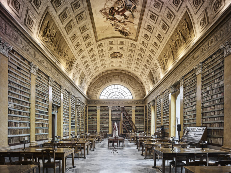 Library, Parma, Italy