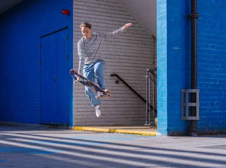 Josie on Skateboard