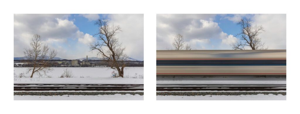 30 Second of Track/ 1 Second of Passenger Train, Germantown, NY