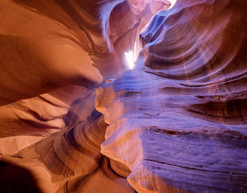 Overhead Spiral, Antelope Canyon