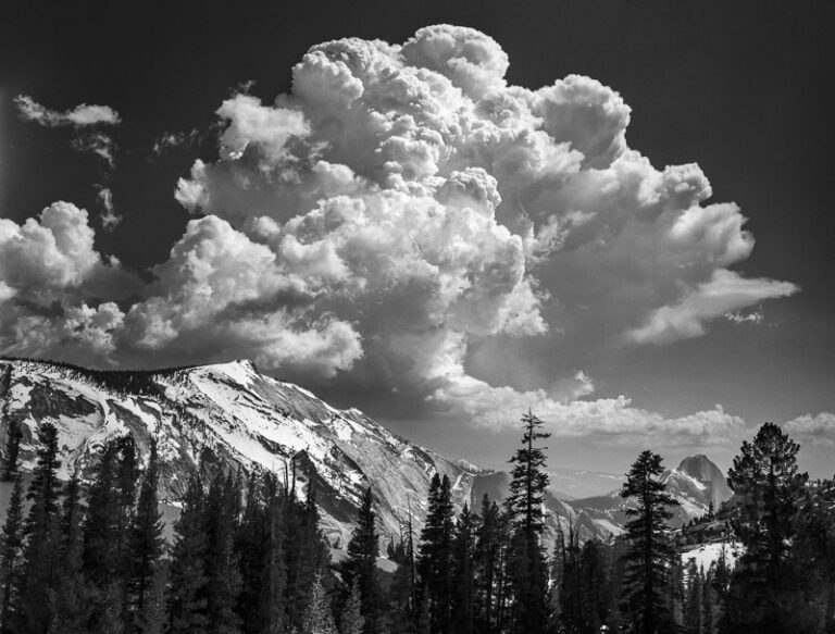 Thundercloud Over Clouds Rest & Half Dome, Yosemite
