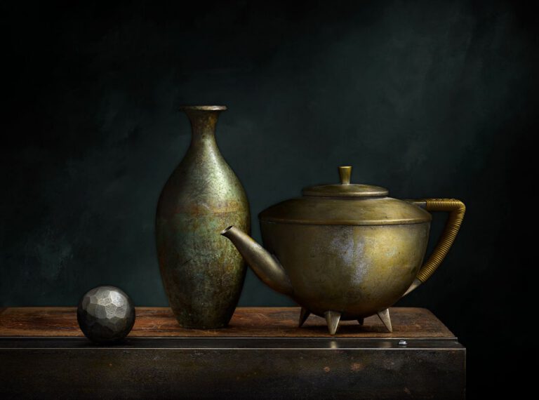 Japanese Teapot and Vase