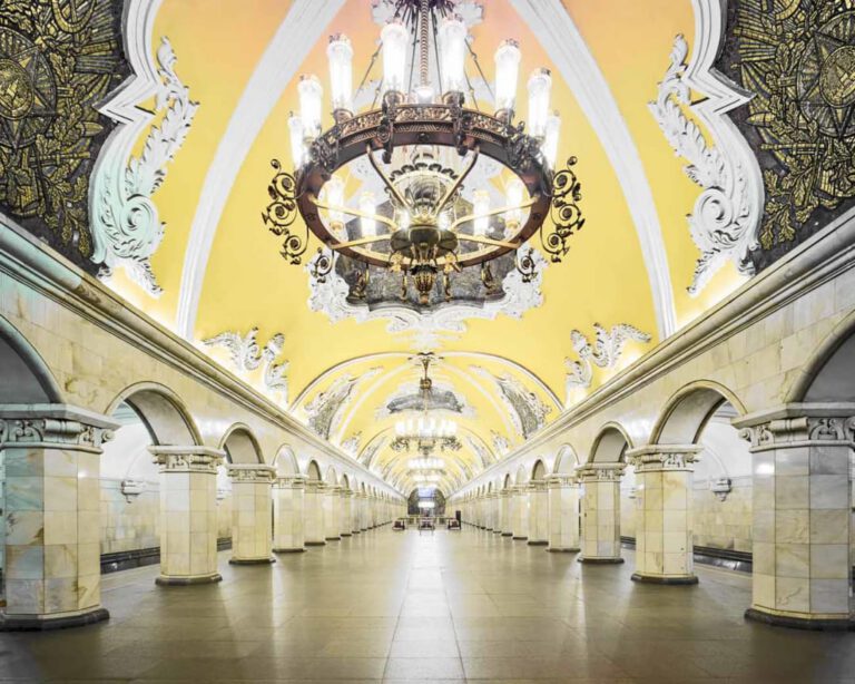 Komsomolskaya Metro Station, Russia