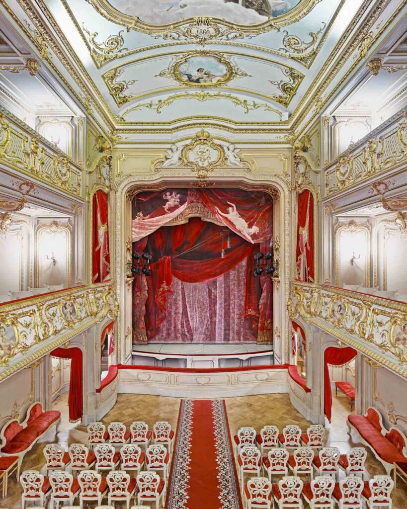 Yusopf Theatre, Curtain, St. Petersburg, Russia