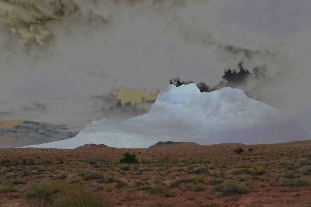 Facing West